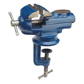 Wabeco Mini Vice Rotatable 360° Table Vice Workbench Vice Jaw Width 50 mm Span 50 mm