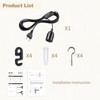 DiCUNO E27 Lamp Holder with Switch, E27 Lamp Base with