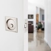 Kwikset 335 26D RND PCKT DR LCK Round Bed/Bath Pocket