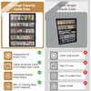 GYaozii 2 Pack 40 Large Baseball Card Display Case Graded