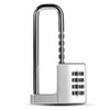 Andy's Orchids 4 Digit Combination Padlock, U-Lock Password Cabinet Lock,