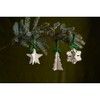 Mud Pie Ceramic Ornament, Tree, 5" x 3 1/2"