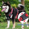 SEVENPENCE Dog Harness No Pull Pet Vest Harness with 2