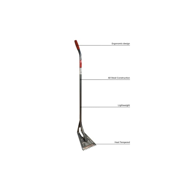 Guardian Fall Protection 54-Inch Shingle Removal Shovel 2560P , Red