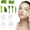 Set De 7 Piezas Gua Sha Para Masajear Relajar Facial