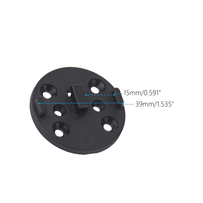 Motor Adapter Plate 25/28/35MM to Rollease Skyline Series Brackets, 1