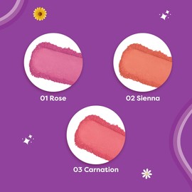 SUGAR POP Ultra HD Blush-02 Sienna (Peach) | Ultra Matte and Super Blendable | Natural Glow | Highly Pigmented | Dramatic Colour | Long-Lasting | 5 gm