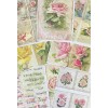Shabby Chic Spring flower Prints for Scrapbooks Junk Journals Home
