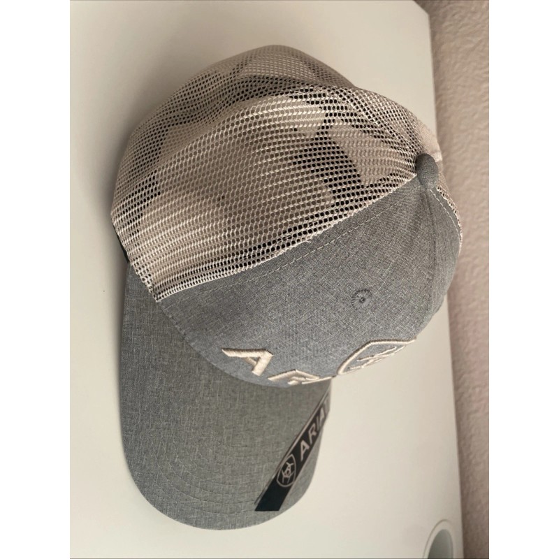 Ariat B-Fit Shield Logo Mesh Back Snapback Cap Hat