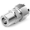 TAISHER 1PCS 304 Stainless Steel Compression Tube Pipe Fitting Connector,