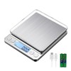 KUBEI Upgraded Large Range Small Kitchen Scale, USB Charging Mini