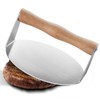 Smash Burger Press 6 inch Round Burger Smasher, Professional Griddle