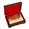 24K Gold-Plated Playing Cards Gold Foil Poker Cards Card Game
