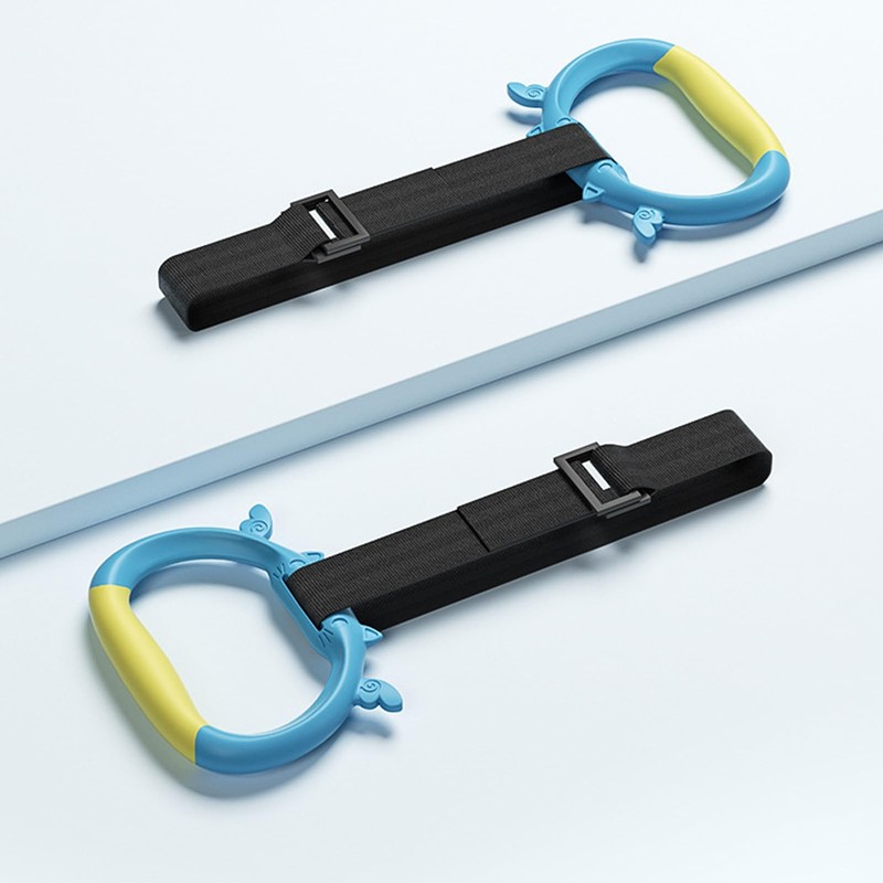HUIYELOVE Gymnastics Rings Set, Professional Children Trapeze Bar Pull Up