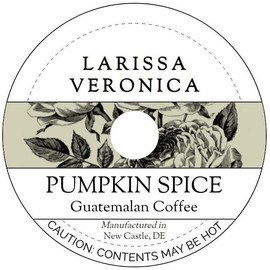 Pumpkin Spice Guatemalan Coffee (Single Serve K-Cup Pods) (Gourmet, Naturally Flavored, Whole Coffee Beans) (12 pods, ZIN: 577002) - 2 Pack