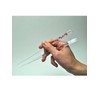 Aoba 523024 Chopsticks, Dishwasher Safe, Clear Chopsticks, Checkered Ultraman, Red,