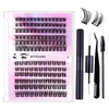 Eyelash Extension Kit, 150 PCS 30D+40D Mix Lash Clusters False