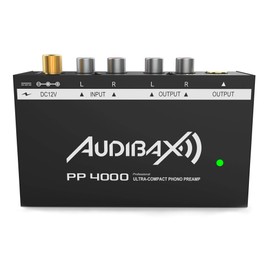 Audibax PP4000 Preamplificador Previo Phono RIAA. Único en EL Mercado Con Interruptor ON/Off