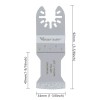 Vearter 3pc Oscillating Multi Tool Blade Diamond Saw Blades Set
