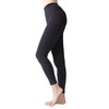Selvan Sun Protection, Smooth and Comfortable Leggings, Black, LL