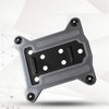 Qiilu Lga 1151 Placa Trasera 1151 CPU Placa Trasera Negro