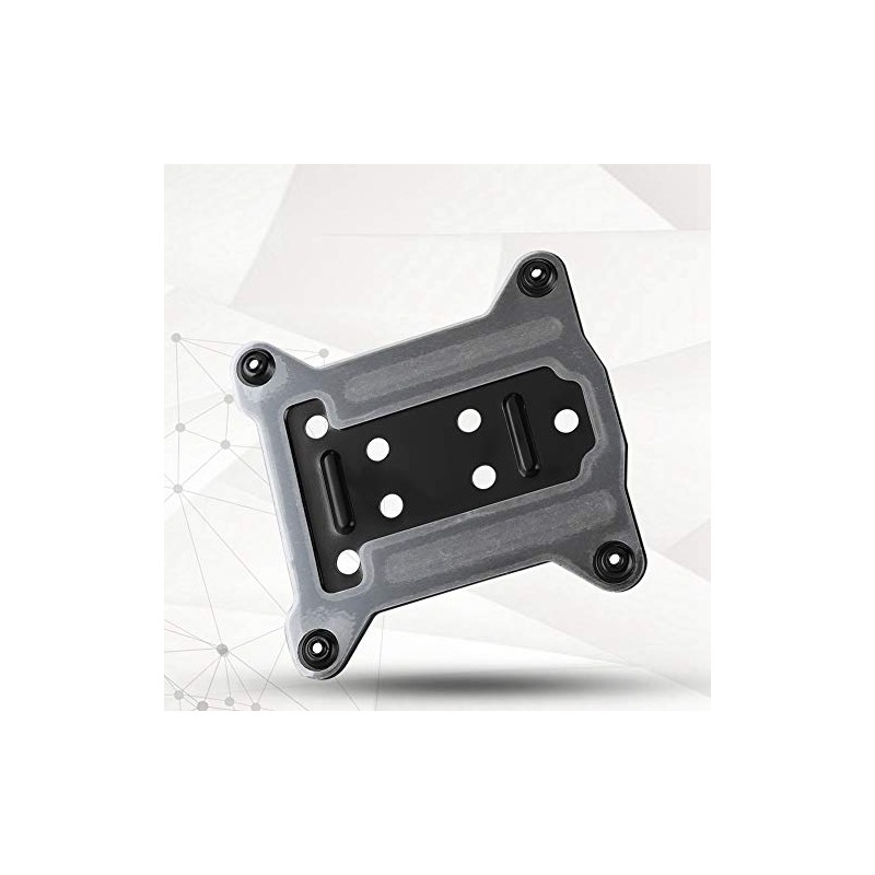 Qiilu Lga 1151 Placa Trasera 1151 CPU Placa Trasera Negro