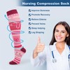 DRESHOW Compression Stockings Plus Size for Men and Women Compression