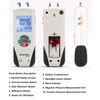 Digital Manometer Backlit Display Differential Dual Port Air and Gas