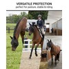 UEAVOID Maschera Cavallo Anti-Mosche 1 pezzo, Protezione UV, Traspirante, con