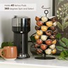 xympo Coffee Pod Carousel for Nespresso Vertuo Capsules, Holds 40