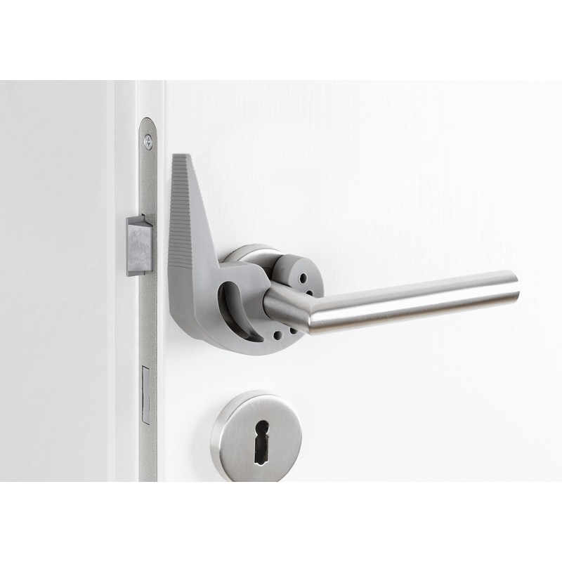 Wenko 50500100 WENKO Multi-Stop arrêt de porte/fenêtre, gris