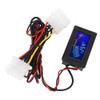 LCD Display Digital Water Cooling Thermometer Pointer Temperature Indicator 5V-24V