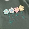 Toddler Baby Girl Summer Clothes Infant 3D Flower T Shirt