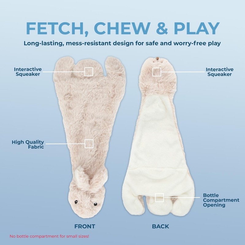 Best Pet Supplies Squeaky Dog Toys with Soft Durable Fabric