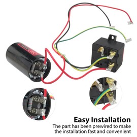 2025 Upgraded CSRU1 5-to-1 Compressor Saver Hard Start Kit For 1-to-3 tons AC HVAC Units