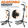 Portable Guitar Stand for Guitar Storage – Collapsible Tripod with