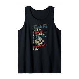 My Perfect Day Dog Groomer Trim Dog Fur Clip Nail Shampoo Tank Top