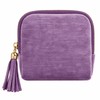 Velvet Jewelry Organizer Pouch for Travel – Zipper Storage with