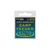 Drennan Eyed Barbless Carp Feeder Hooks - Size 8