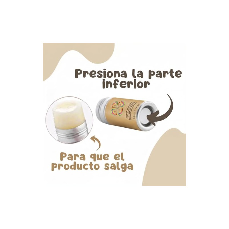 1pz Cera en Barra Peinar Cabello y Control de Frizz