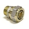 Straight Connector 16mm - 3/4" Male - Compression Fit, Fittings