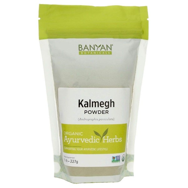 Banyan Botanicals Organic Kalmegh Powder - Andrographis paniculata - 1/2 lb - Bitter Herb for Immune Health and Respiratory Support*- Non-GMO Sustainably Sourced No Additives or Fillers Vegan