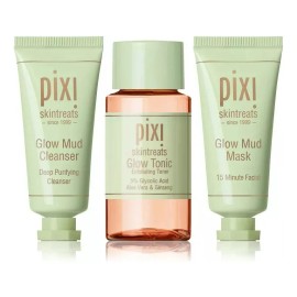 Kit Rutina Skincare Pixi Lets Glow Essentials Americano