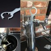 QzoneLife Stainless Steel Beer Faucet Wrench Multifunctional Faucet Spanner Home