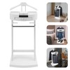 QUEMARQUE Clothes Valet Stand, Wood Valet Stand Suit Rack Stand