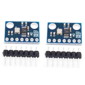 2pcs AD9833 DDS Signal Generator Module Programmable Microprocessor 0-12.5MHz Sine/Triangle/Square Wave Signal Generation
