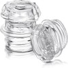 Clear Glass Replacement Top for Coffee Percolators - Transparent Knob