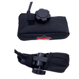 DD26 Fishing Padded Transducer Cover for The Garmin LVS34 (Red)