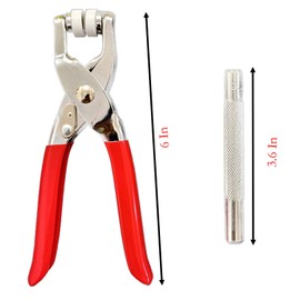 Snap Button Kit Sets, 100 Pair Colorful 5 Claw Buckle with 6 Inch Plier and Alloy Stick for Clothing Leather Crafting Sewing (1)