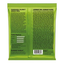 Ernie Ball Ernie Ball Regular Slinky Nickel Wound Bass Guitar Strings, 50-105 Gauge (P02832)